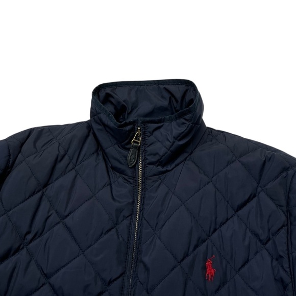 Ralph Lauren Navy Quilted Jacket - Picture 16 of 16